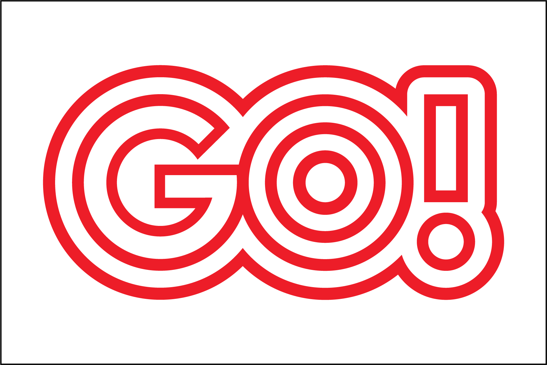 Vẽ logo Siêu Thị GO!